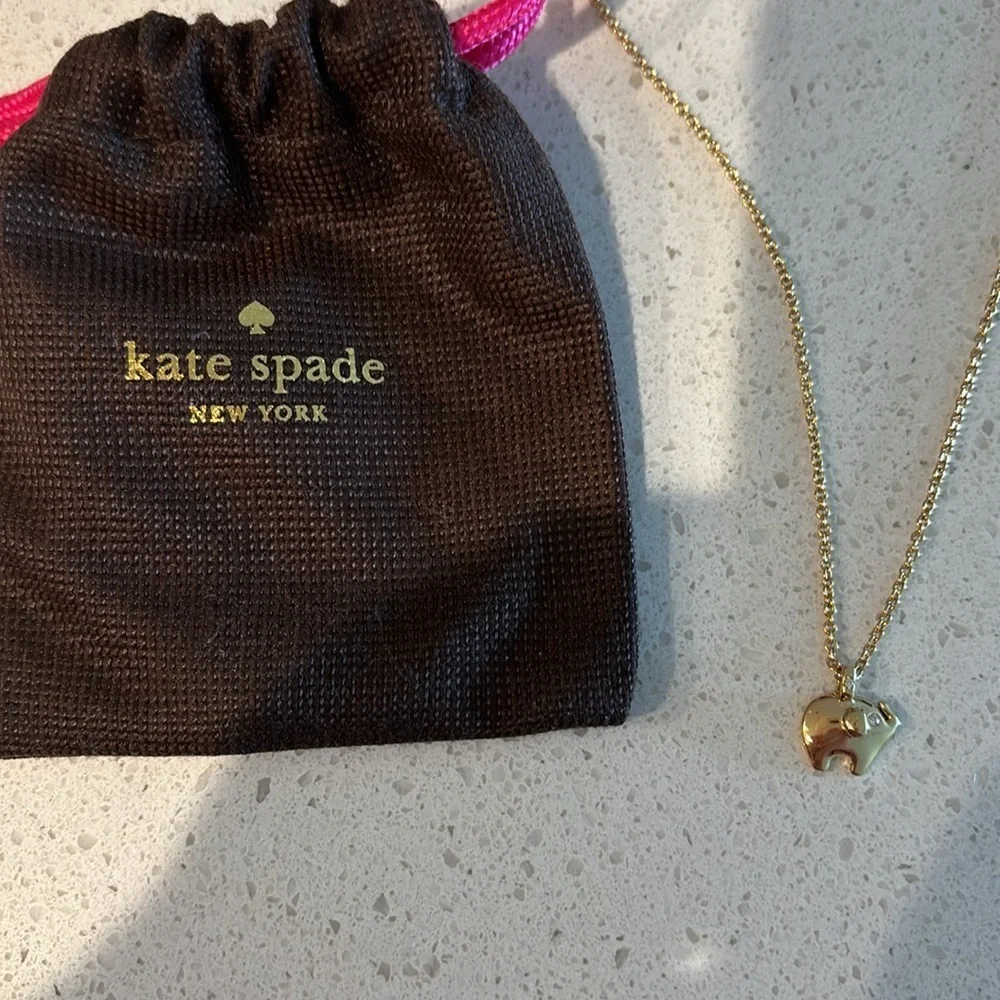 Kate Spade Elephant Necklace